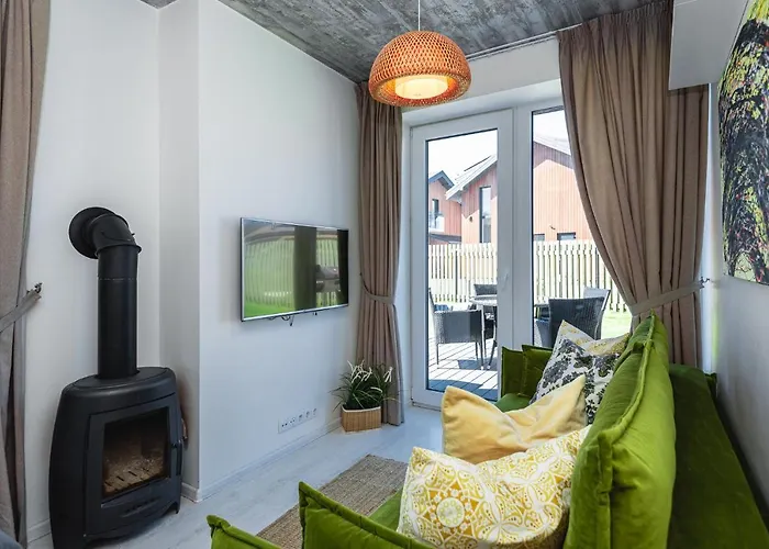 アパート Zalia Kopa Apartamentai パランガ