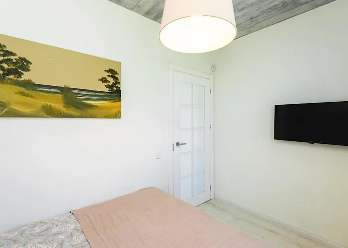 アパート Zalia Kopa Apartamentai パランガ